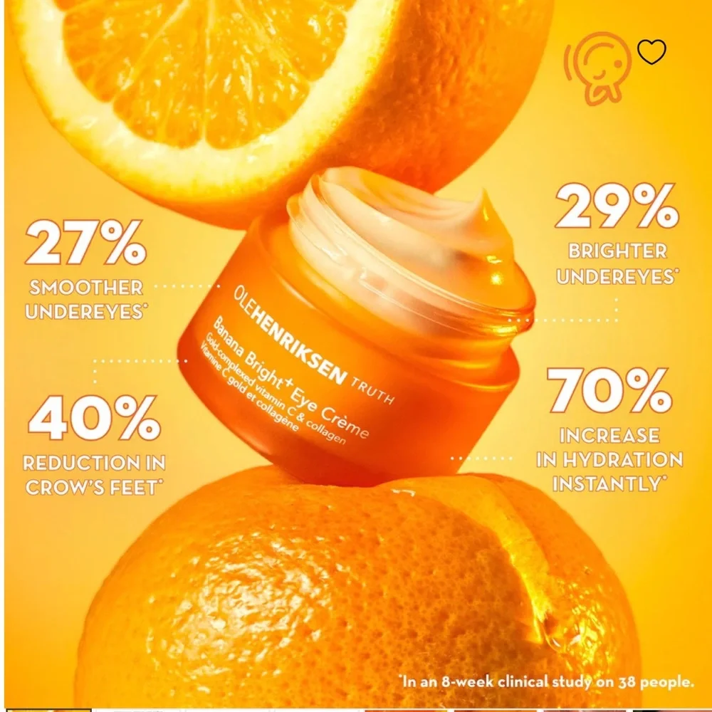 OLE HENRIKSEN Banana Bright Eye Cream 0.5oz $55 NIB